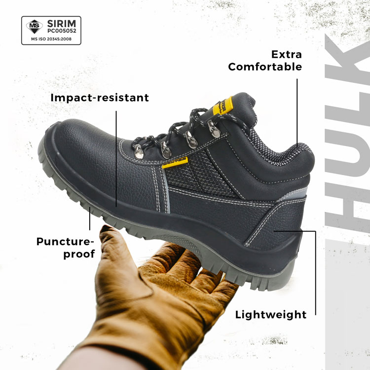 heavy duty safety boots features