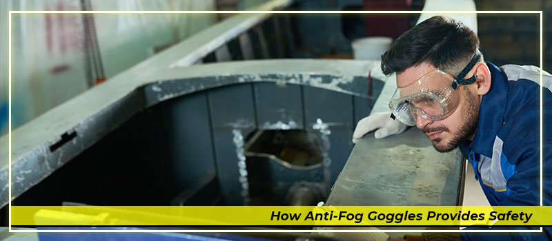 Anti-fog Goggles to Improve Efficiency