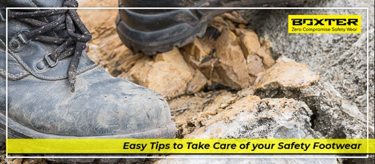 Easy Tips to Take Care of your Safety Footwear - Boxter Footwear