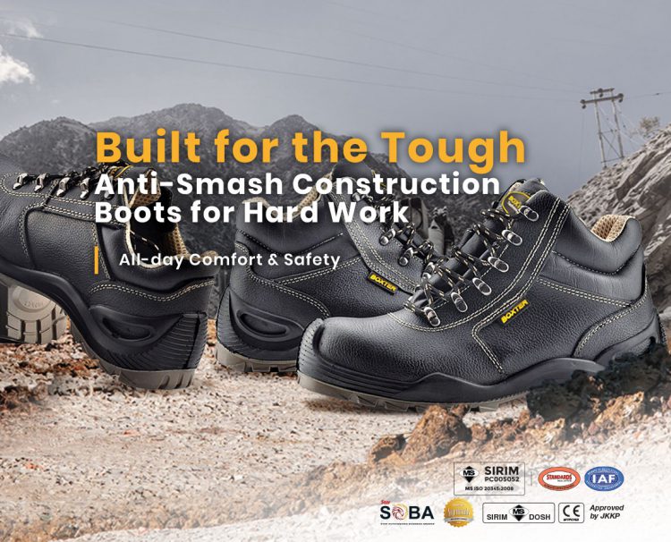 BOXTER GLOBAL Comfortable Safety Shoes Brand In Malaysia
