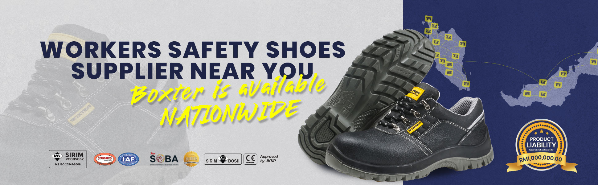 Safety Shoes Supplier Near You