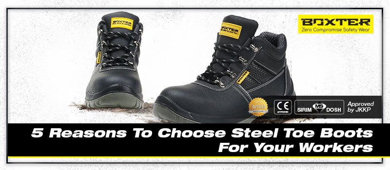 Steel toe boots and 2024 shoes