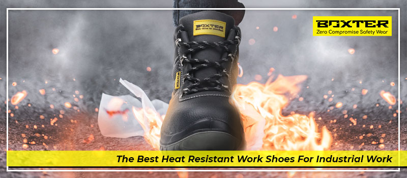 heat resistant work shoes