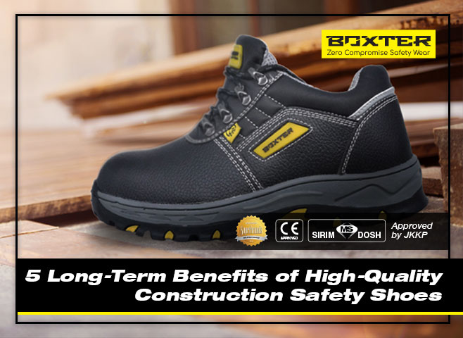 Crow Automatically bicycle 5 Long-Term Benefits of High-Quality Construction Safety Shoes