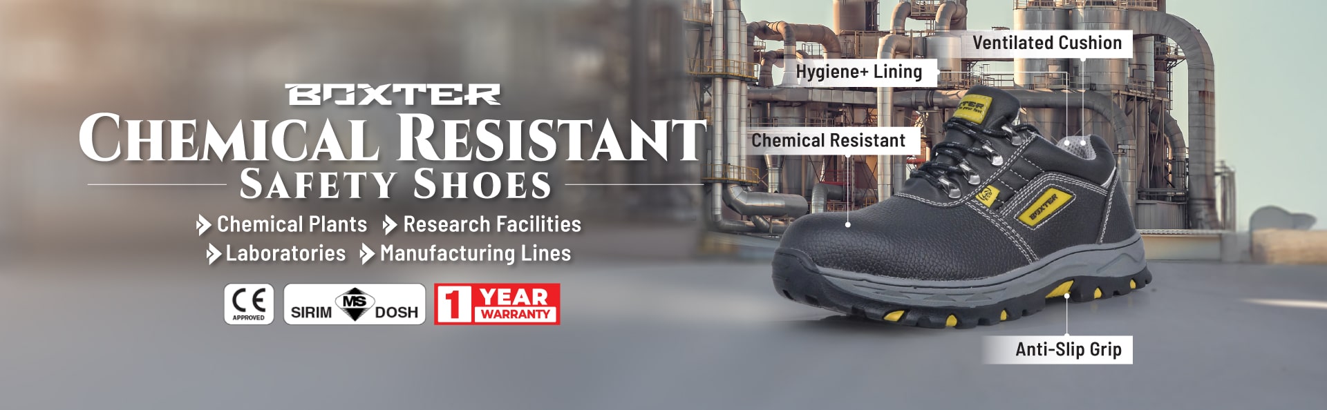 Safety Shoes for Chemical Industry Workers Safety Shoes for Chemical Industry Workers