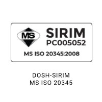 DOSH-SIRIM certified safety shoes compliant with MS ISO 20345:2008 Malaysia standard