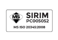 DOSH-SIRIM certified safety shoes compliant with MS ISO 20345:2008 Malaysia standard